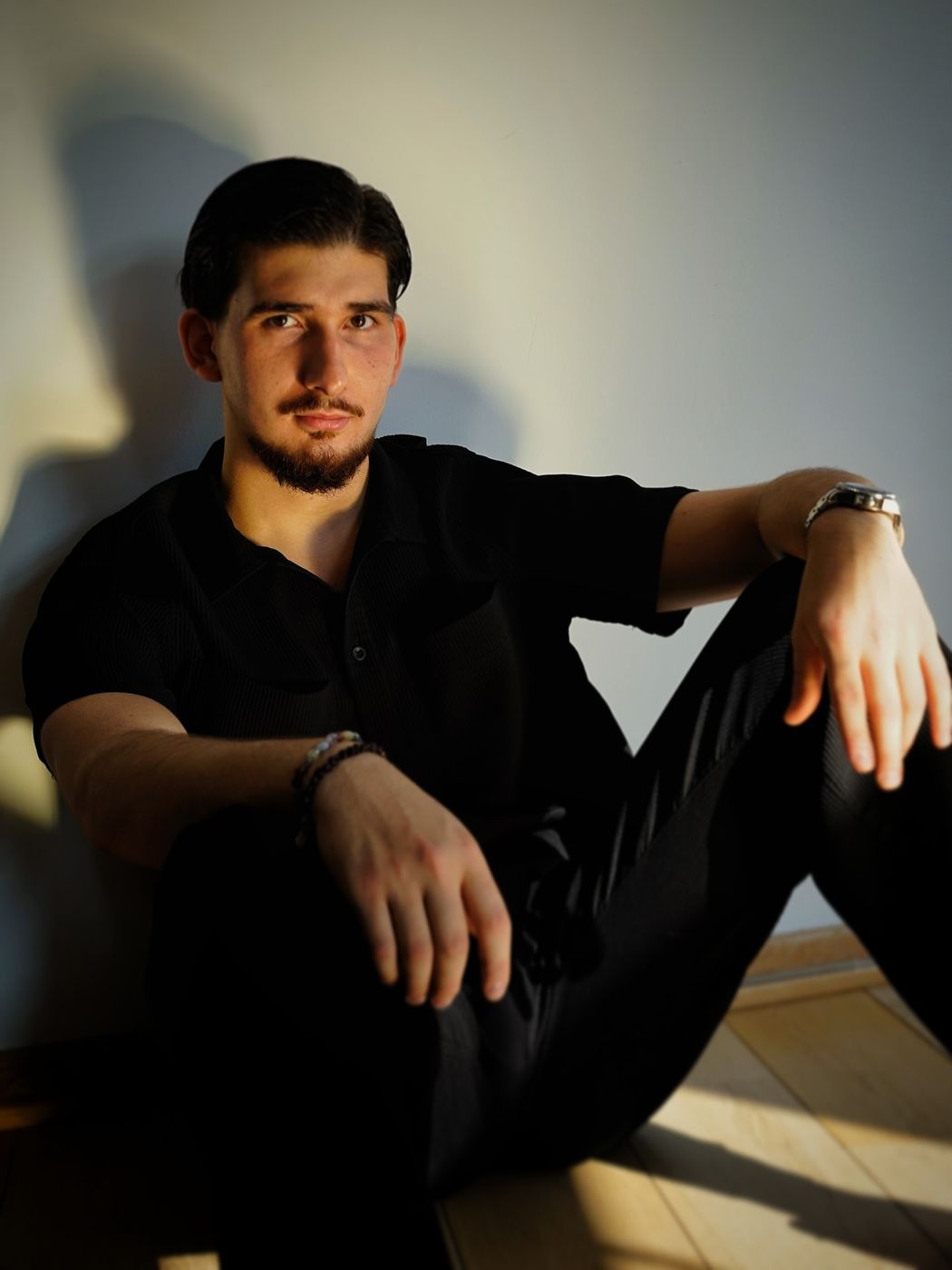 Portrait of SEYMEN in warm light